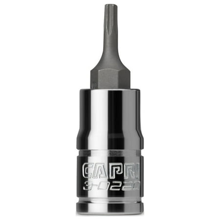 UPC: 0886352302203 | Capri Tools T8 Star Bit Socket 1/4-Inch Drive