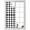 Black White, variant on No Glue Heat Blocking Window Flims, Light Pink Buffalo Check Window Privacy Film Frosted, Farmhouse Plaid Modern Geometric Peep-proof Door Windows Tint for Bathroom, Dormitory, 17.7 x 78.7 Inches