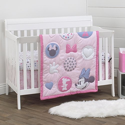 minnie mouse baby bedding