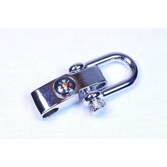 Stainless Steel Adjustable Compass Shackle - 5 pack - Great for Paracord Crafts