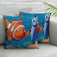 thumbnail image 3 of HipsterOne Finding Nemo Cartoon Pillowcase  (Twin sides) Custom Zippered Pillow Case, 3 of 5