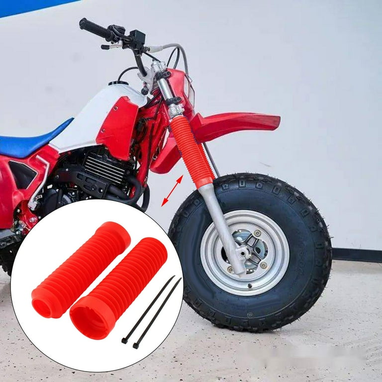 Dirt bike cheap fork boots