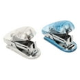 thumbnail image 4 of Portable Stapler, Durable Practical Easy To Use Small Stapler 20 Sheets Capacity Lever Structure 2pcs  For Office For Adults White Blue,Purple Pink, 4 of 8