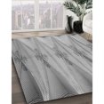 thumbnail image 3 of Ahgly Company Machine Washable Indoor Square Transitional Gray Cloud Gray Area Rugs, 7' Square, 3 of 7