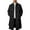 Black, variant on Aihuaihua Woolen Trench Coat for Men Winter Men Wool Trench Coat Stand Collar Solid Color Overcoat Beige XXXL