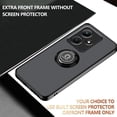 thumbnail image 2 of Case for Infinix Hot 30i Case with Stand, Compatible with Magnetic Car Phone Mount, Ultra Slim Infinix Hot 30i Phone Case for Women Men Shockproof Protective Cases Cover (Black), 2 of 14