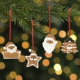 thumbnail image 2 of Northlight Set of 4 Santa Gingerbread Christmas Ornaments - 2", 2 of 5