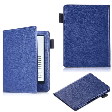 EpicGadget Case for Kindle 10th Generation 2019, Lightweight PU Leather Folding Stand Cover Case with Auto Sleep/Wake for Amazon Kindle E Reader 6 Inch Display 10th Gen Released in 2019 (Navy (Best Kindle Ereader 2019)