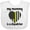 AA-White, variant on Inktastic Dispatcher Mom Emergency Gold Line Flag Boys or Girls Baby Bib
