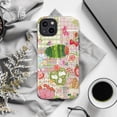thumbnail image 6 of Cute Worm Collage Phone Case, Colorful Nature and Animal Illustrations iPhone Cover, Whimsical Artistic Protective Case for iPhone 17 16 15 14 13 12 11 Pro Plus Mini, 6 of 6