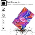 thumbnail image 2 of Allytech Case for Lenovo Tab P11 11" 2020(Model TB-J606F/TB-J606X), Flip Folio PU Leather Multi-Angle Viewing Stand Auto Sleep Wake Wallet Case with Pen Slot for Lenovo Tab P11 J606F, Pink Flamingo, 2 of 6
