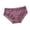 Purple, variant on Oksale Cotton Panties for Women Trendy Lace Trim Low Rise Underwear Lightweight Breathable Cozy Briefs Pink M