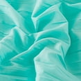 thumbnail image 5 of JML Ruffle Skirt Bedspread Set - 4 Piece, Soft Quilt Set with Shams and Area Rugs,Full,TiffanyBlue, 5 of 6