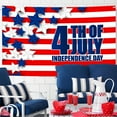 thumbnail image 7 of Chmadoxn Independence Day Decorations, Congratulations Independence Day Banner, Holiday Party Decorations Hanging Flags Patriotic Decorations Photo Backdrops, 7 of 7