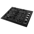 thumbnail image 5 of ABBA 24-inch Gas Cooktop with 4 Burners - Tempered Glass Surface with SABAF Burners, Natural Gas Stove for Countertop, Home Improvement Essentials, Easy to Clean, 24" x 4.7" x 18.9", 5 of 5