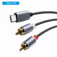 thumbnail image 1 of Ygjytge Cable audio tipo C a 2 RCA para tableta Iphone/Android (Tipo-C 3M), 1 of 9
