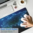 thumbnail image 4 of Game in Style: World Map Gaming Mouse Pad - Extended XXL Size with Non-Slip Base & Stitched Edges (31.5x11.8 Inch), 4 of 7