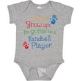thumbnail image 3 of Inktastic Handball Player Future Boys or Girls Baby Bodysuit, 3 of 5