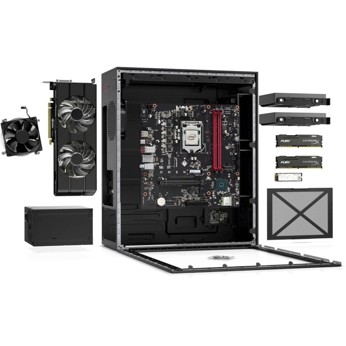 定期入れの 水冷ゲーミングPC OMEN i7 9700K RTX2070 SUPER