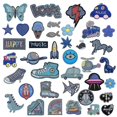 thumbnail image 2 of 39 Pieces Of Children's Clothing Patch Patch Cloth Sticker Fashion Embroidery Applique Ironing Cloth Patch Pants Hole Repair Hole Clothing Stickers, 2 of 5