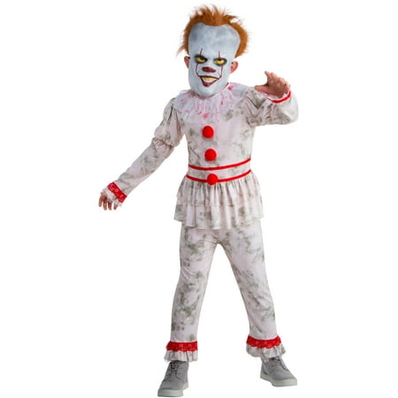 Boys Vintage Sinister Circus Carnival Dancing Clown Costume Large 12-14