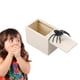 thumbnail image 3 of FELTECHELECTR Caja de madera de miedo, juguete sorpresa, broma, araña, divertido y novedoso, para adultos y niños (pizarra blanca, araña), 3 of 7