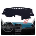 thumbnail image 2 of ZWP Dash Mat Black Carpet Car Dashboard Pad Cover Automotive Accessories Compatible With Volkswagen Compatible With POLO GTI Compatible With POLO R 2011-2016, 2 of 5
