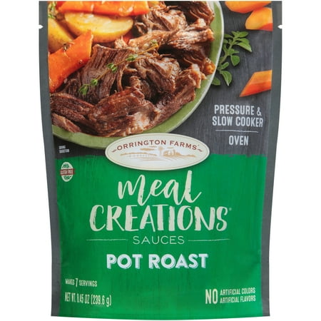 Orrington Farms Meal Creations Sauce, Pot Roast, 8.45 oz Pouch