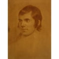 thumbnail image 2 of Archibald Skirving 14x18 Black Ornate Wood Framed Double Matted Museum Art Print Titled - Robert Burns, 1759 - 1796. Poet (1796), 2 of 5