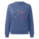thumbnail image 3 of Gibobby Sudadera de mujer Sudaderas de Halloween para mujer playera casual de manga larga(C,G), 3 of 4