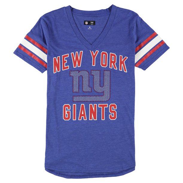 G-III Deportes Mujeres New York Giants Embellecido Camiseta gia 2XL