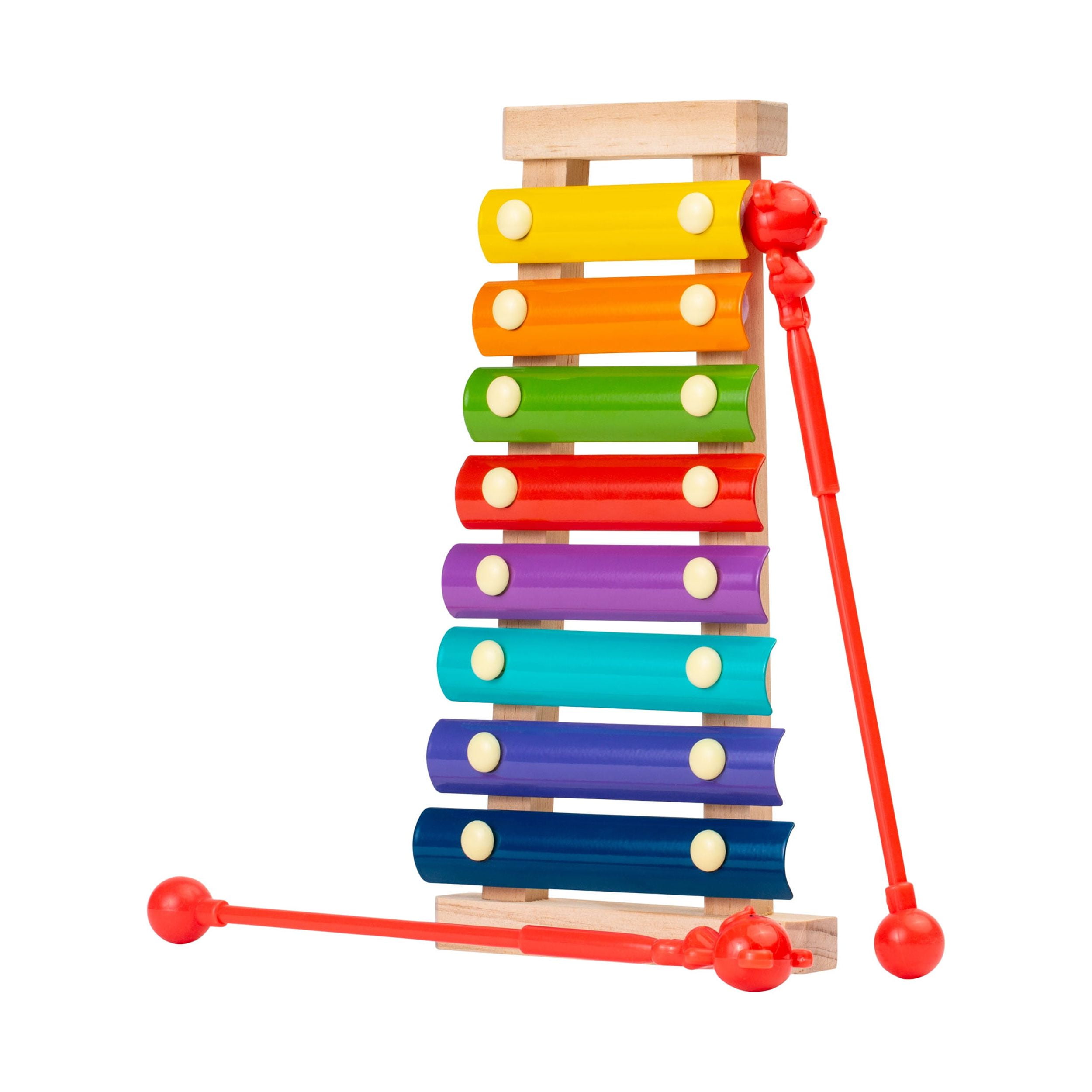 Fisher Price Classic Xylophone with Attached Mallet Toddler Musical Pull Toy Walmart