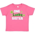 thumbnail image 3 of Inktastic One Lucky Sister with Shamrocks Girls Toddler T-Shirt, 3 of 5