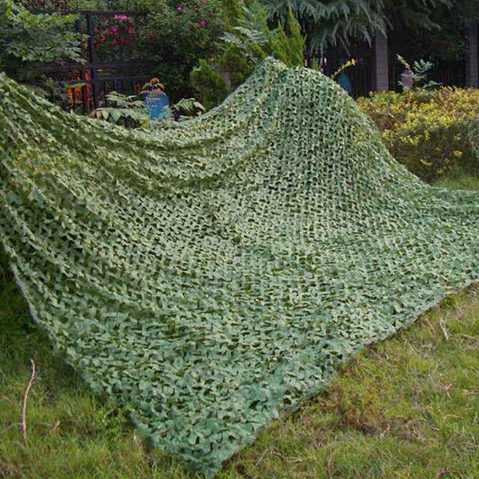 Vensio 2x3M Green Military Camouflage Net Heavy Duty Woodlands Leaves Camo Cover for Hunting and Camping