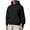 Black, variant on Innerwin Sweatshirts Drawstring Men's Hoodies Fall Solid Color Thick Hooded Sweatshirt Pink L