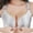 Silver, variant on Women Plus Size Sexy Push Up Bra Front Closure Butterfly Brassiere Backless Breast Seamless Bras Large Size A B C D Cup Embroidered Lace Bra Add Cups Bra Underwire