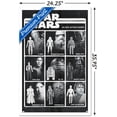 thumbnail image 3 of Star Wars: Saga - Action Figures Wall Poster, 22.375" x 34", Framed, 3 of 3