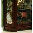 thumbnail image 5 of Beaumont Lane Corner Curio Cabinet, Medallion Cherry, 5 of 6