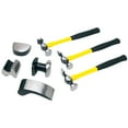 thumbnail image 3 of Performance Tool M7007 Auto Body Repair Kit with Fiberglass Handle Hammers and Dollies in Tool Case, Yellow and Black (7-Piece), 3 of 5