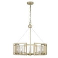 thumbnail image 5 of Marco 5 Light Chandelier in White Gold with Clear Glass, 5 of 11