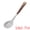 Slotted spoon, variant on Unique Bargains Durable Silicone Heat Resistant Spoon for Cookware Scoop 13.6"x3.3"