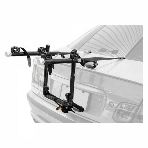 Sunlite TB-240 2-Bike Trunk Rack 2 Bike Black