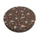 thumbnail image 1 of Balery Dachshund Dog Puppy Fundas de asiento para taburete de bar redondo de tela de terciopelo ajustables que protegen de arañazos y manchas para sillas de 14 a 17 pulgadas.-12 inch, 1 of 7