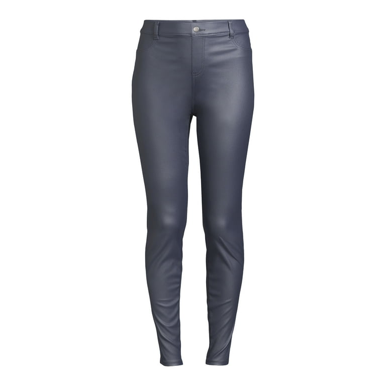 Time and Tru Women's Coated Jeggings