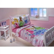 Disney Princess - Floral Dreams Toddler Bedding 4-Piece Set