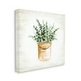 thumbnail image 4 of Stupell Industries Rustic Eucalyptus Planter Botanical & Floral Painting Gallery Wrapped Canvas Art Print Wall Art, 30 x 30, 4 of 8