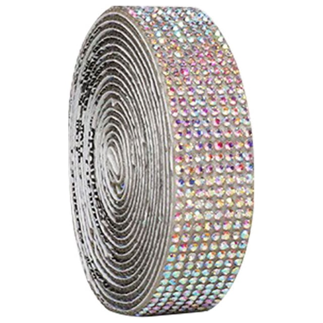 Pompotops With Water Crystal, Self-adhesive, Decorative Car, Sticker Flash And Diamond Decorative Crafts Clearance