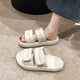 thumbnail image 2 of 2023, zapatillas de plataforma para mujer, zapatillas de interior antideslizantes para la familia, informales, a la moda para la playa, cómodas, zapatillas de calidad, zapatillas para mujer 36 Gao Jinjia LED, 2 of 2