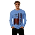 thumbnail image 4 of Men’s 250 Years Patriotic Long Sleeve T-Shirt, 1776-2026 American Flag Graphic Tee For Daily Wear And Workout Activities, 4 of 4