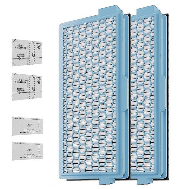 2 paquetes de filtros de motor Hepa Air Clean JM para aspiradora Miele Compact C1 C2 Complete C2 C3 S4000 S4999 S5000 S5999 S6000 S6999 S8340 S6240 S5211 S8000 S8999